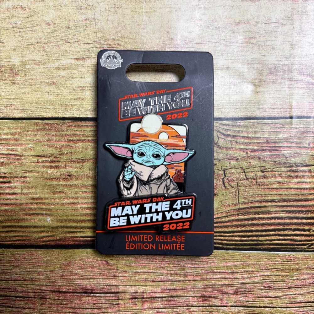 Disney Grogu May the 4th Be With You Pin ☄️ 2022 Spacecore Limited Release